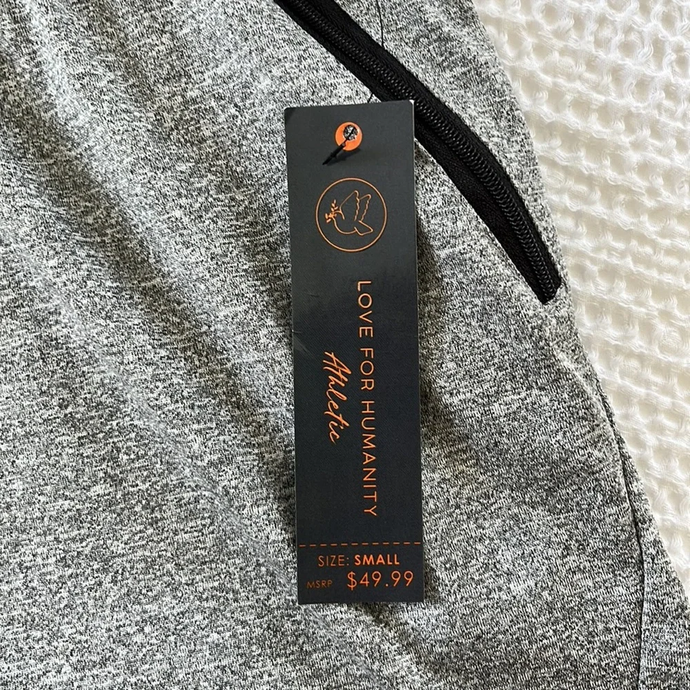 LOVE FOR HUMANITY Athletic Shorts - Picture 3 of 4